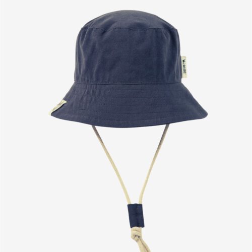 כובע קיץ כחול עם רצועה